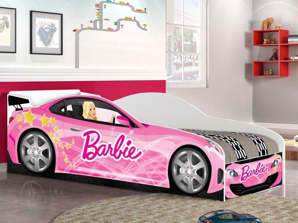 Cama Carro Infantil tamanho juvenil Barbie