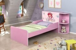 Cama Juvenil - Barbie 012 - 91x79x153