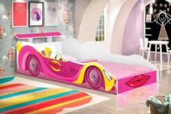 Cama Juvenil Formato de Carro – Barbie – Félix Móveis – Loja de