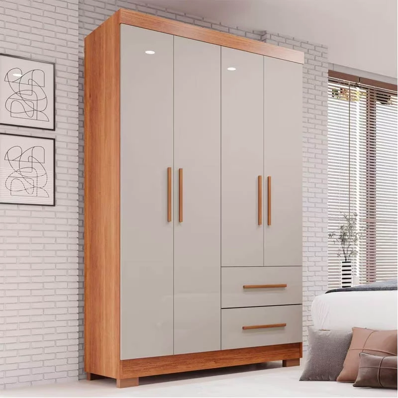 Guarda-Roupa 4 portas Estrela SR