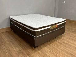 Base Box Baú  + Colchão Bio Classic Molas Ensacadas Casal LD