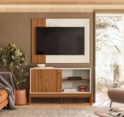 Conjunto Rack + Painel Wood SR