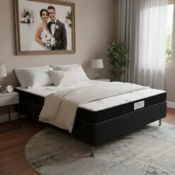 Colchão Casal Light D20 + Base Box TD