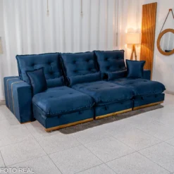 Sofá Retrátil Reclinável Mônaco 3.20m RF