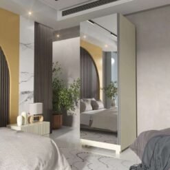 Sapateira Gold 1 Porta Com Pés e Espelho SR