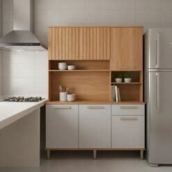 Kit de Cozinha Mila 6 Portas 1 Gaveta 1.51m LD