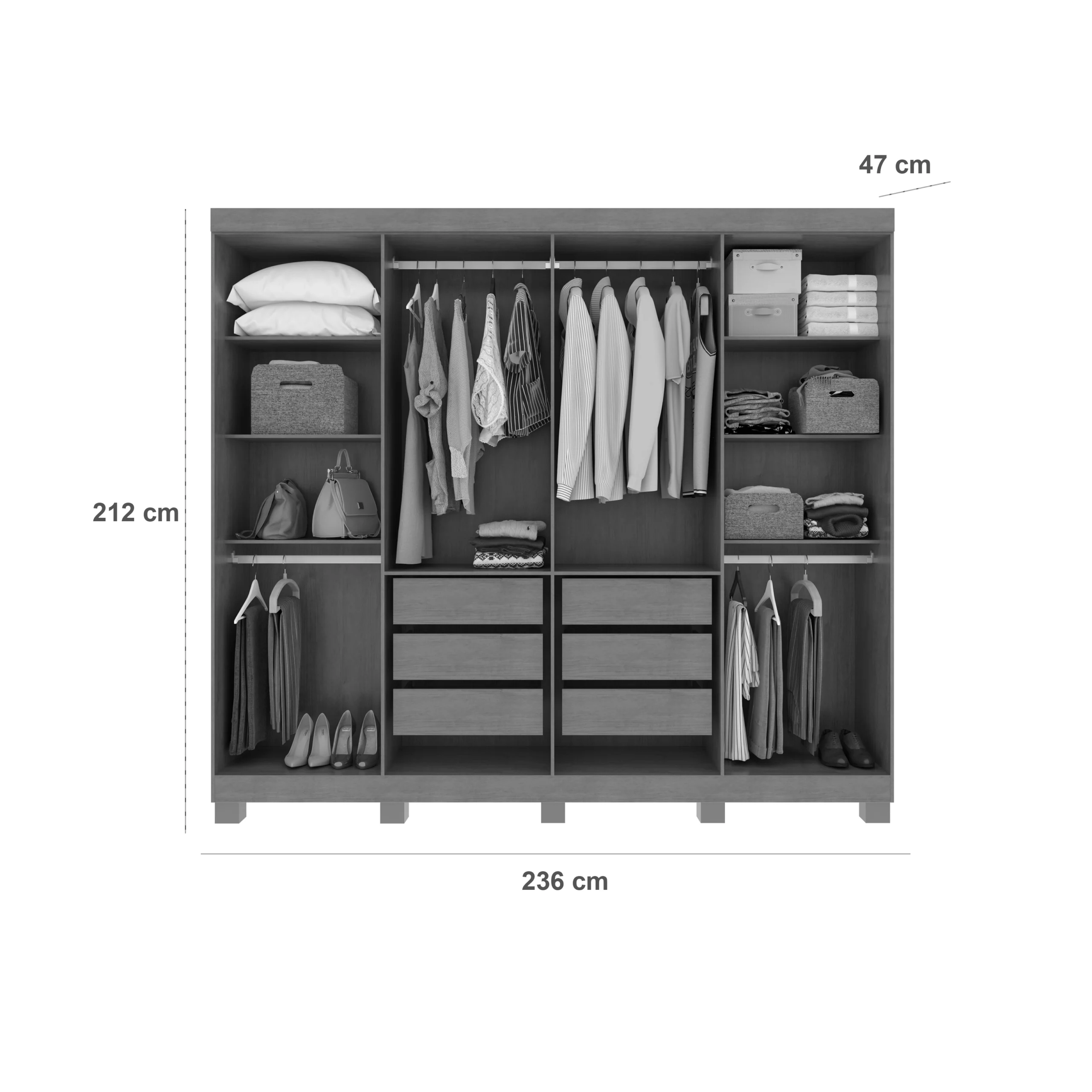 Guarda-Roupa-Serenata-Casal-com-Espelho-8-Portas-6-Gavetas-Lopas-70657-scaled